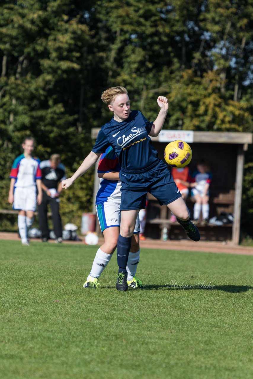 Bild 212 - B-Juniorinnen Krummesser SV - SV Henstedt Ulzburg : Ergebnis: 0:3